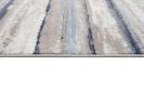 2' X 5' Blue Striped Area Rug