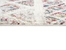 5' Cream Round Southwestern Power Loom Area Rug