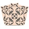 7" x 7" Charcoal Peel And Stick Removable Tiles
