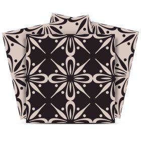 6" x 6" Cream Vinyl Peel And Stick Removable Tiles