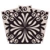 6" X 6" Cinnamon Swirl Peel And Stick Removable Tiles