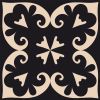 4" X 4" Black Sheep Peel And Stick Removable Tiles