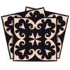 6" X 6" Black Sheep Peel And Stick Removable Tiles