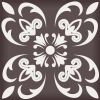 4" X 4" Light Brown And White Mosaic Peel And Stick Removable Tiles