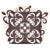 5" X 5" Light Brown And White Mosaic Peel And Stick Removable Tiles