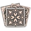 7" x 7" Gray Vinyl Peel And Stick Removable Tiles