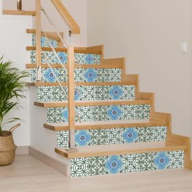 8" x 8" Sage Peel And Stick Removable Tiles