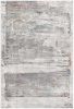 5' X 8' Gray Abstract Irregular Blocks Area Rug