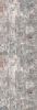 2' X 15' Gray And Ivory Abstract Runner Rug