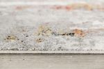 4' X 6' Gray Abstract Pattern Area Rug