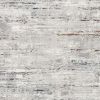 7' X 10' Grey Abstract Area Rug