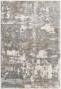 7' X 10' Beige And Gray Distressed Area Rug