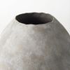 23" Tan Cylinder Ceramic Floor Vase