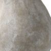 28" Tan Cylinder Ceramic Floor Vase