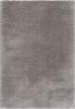 5' X 8' Gray Modern Solid Shag Area Rug