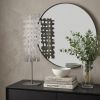 21" Gray Metal Tabletop Sculpture