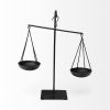 13" Libra Black Vintage Decorative Scale