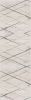 15' Gray And Ivory Geometric Runner Rug