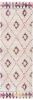 10' Ivory and Gold Geometric Runner Rug