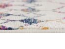 13' Blue And Ivory Ikat Runner Rug