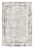8' X 11' Gray and Ivory Abstract Power Loom Area Rug