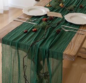 Table Runner Emerald Green