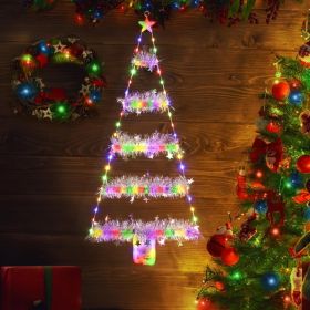 2.65Ft Multicolor LED Christmas Hanging Lights (Option: MULTI)