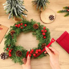 -100 Pcs Christmas Garland Ties 12Inch Adjustable Holiday Garland Twist Ties Christmas Tree Wreath Stairway Railings,Reusable Nylon Garden Plant (Option: A)