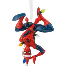 Christmas Ornament Spider Man Christmas Decorations (Option: red)