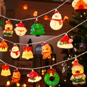 9.8Ft Christmas Fairy String Lights, 20 LED With Timer & 8 Modes (Option: MULTI)